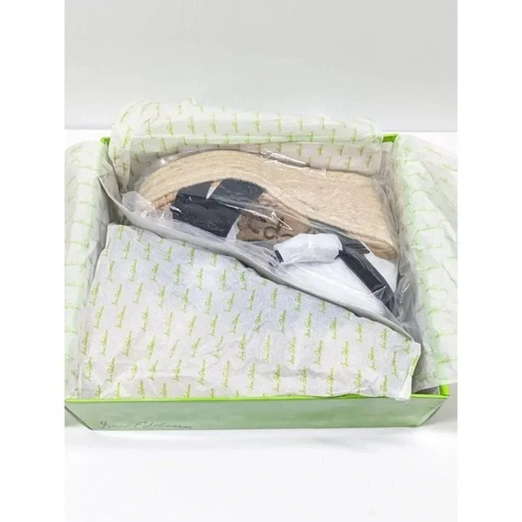 Sam Edelman Women's Maura Espadrille Wedge Sandals Black Size 9.5 M (MSRP $130) - Picture 11 of 12